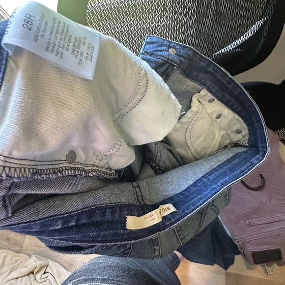 Big Star Liv Skinny Jeans Designer Pant Stretchy Womens 28 Casual blue jeans - Picture 13 of 13